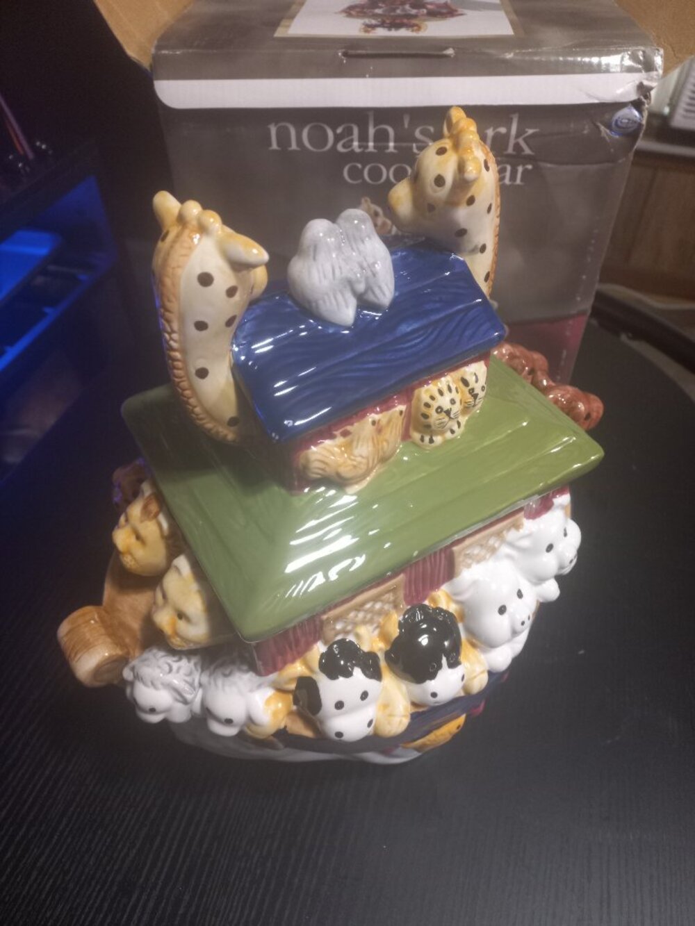 Jay Import Noah’s Ark Ceramic Cookie Jar
